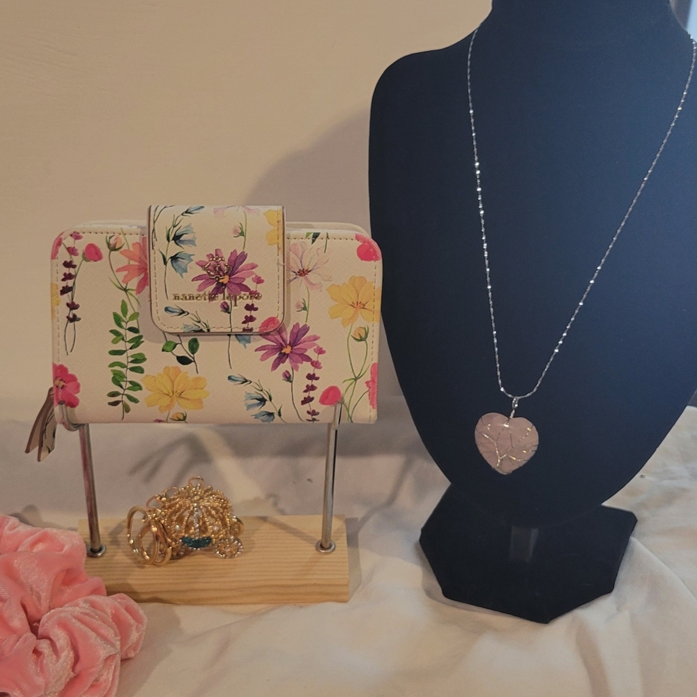 Nanette Lepore Floral Wallet With Extras For Spring